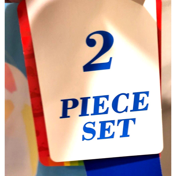 CoComelon 2 Piece Wearable Sunscreen Swimsuit Set Yellow Blue UPF 50+ 12M NWT - Picture 7 of 9